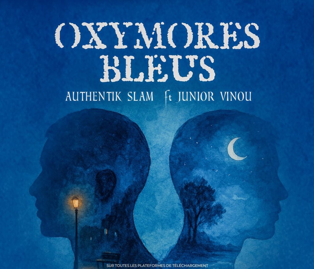 COVER OXYMORES-BLEUS - JUNIOR-VINOU-FEAT-FERNANDO-ADJADJA